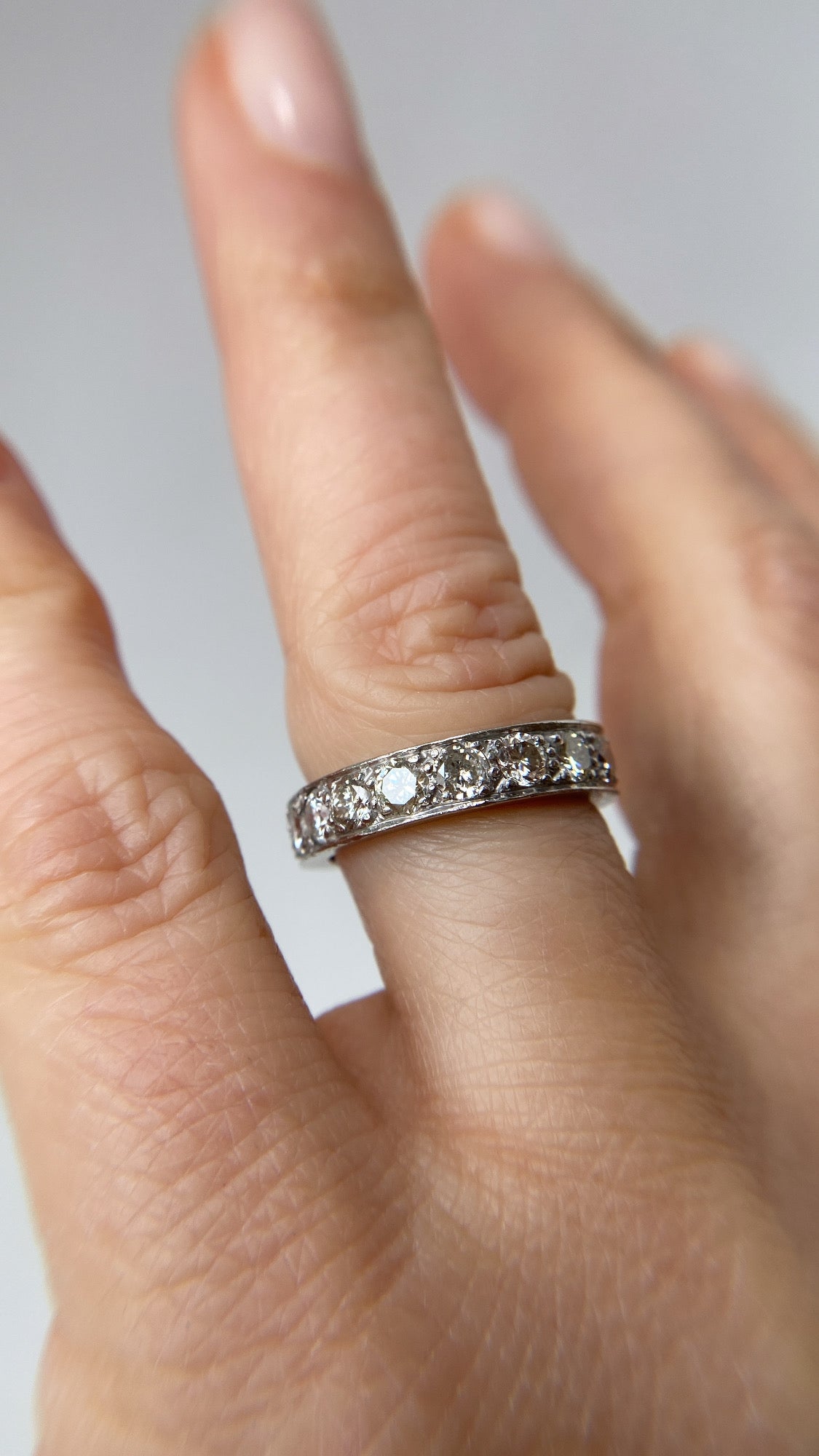 the diamond eternity band