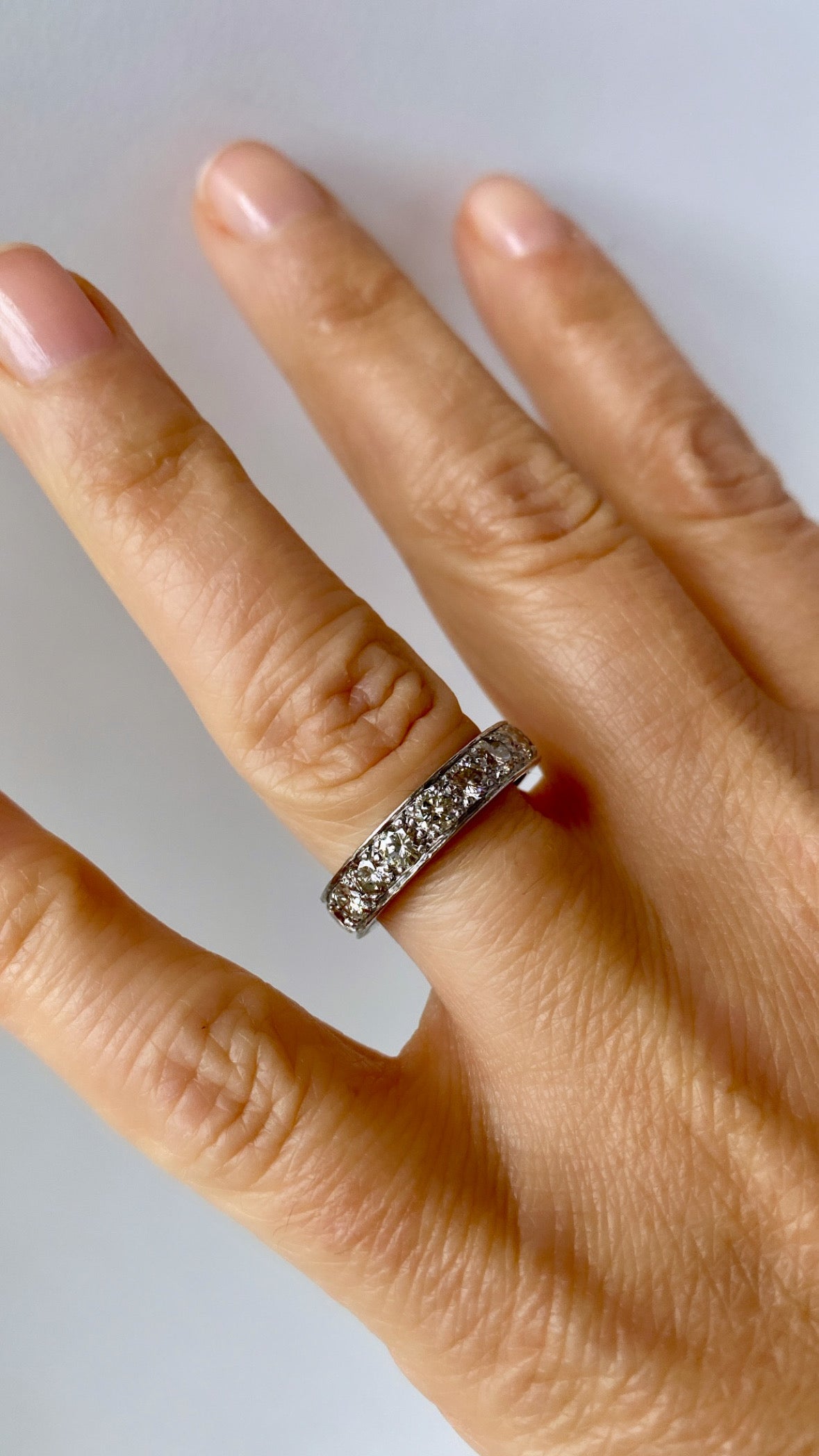 the diamond eternity band