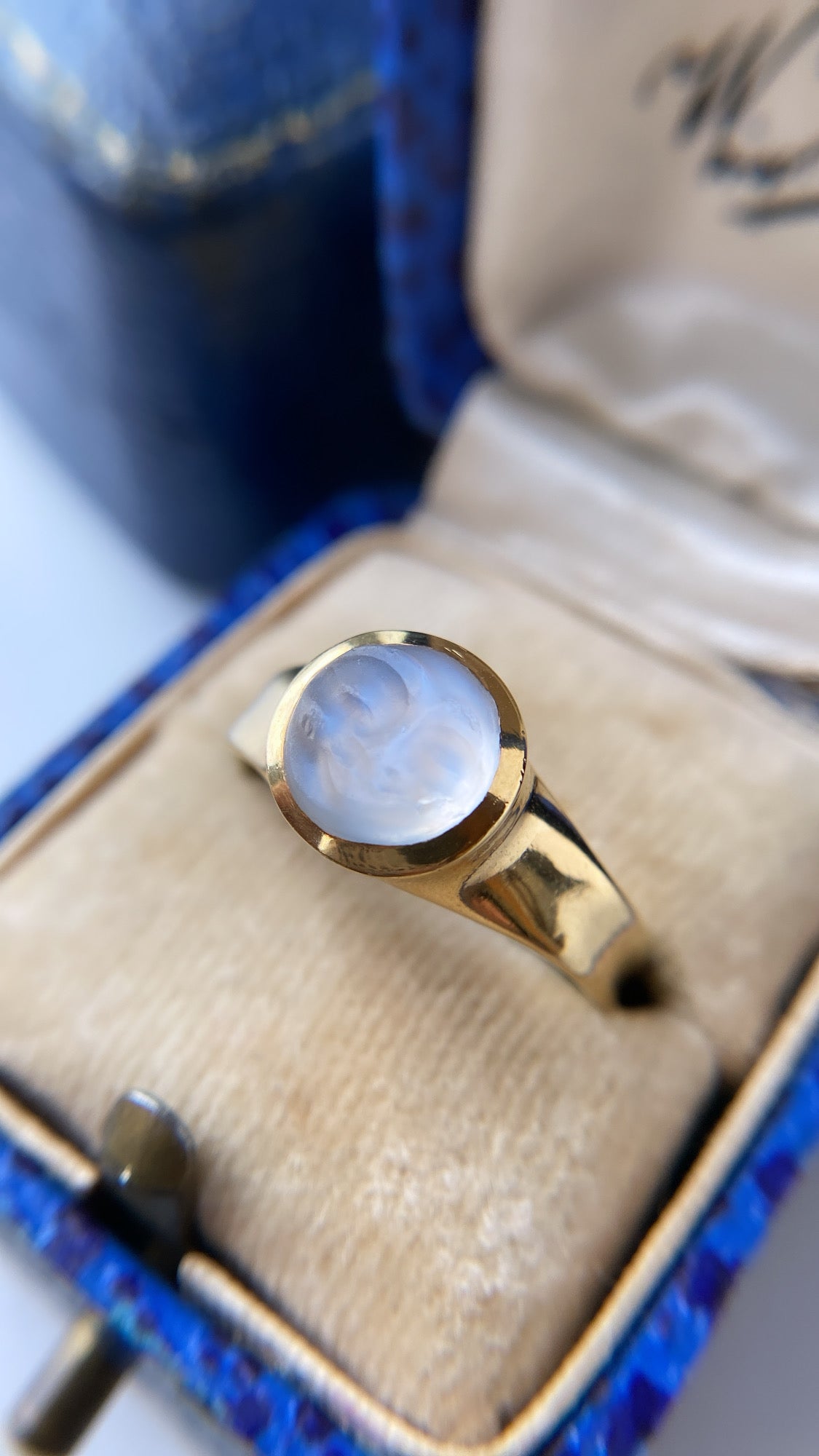 celestial man in the moon ring