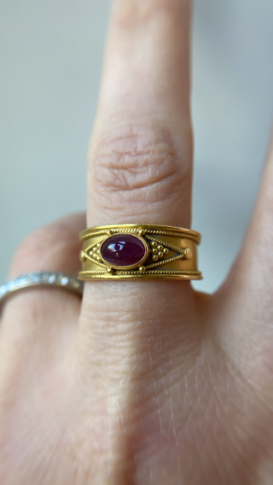 the 22ct ruby band