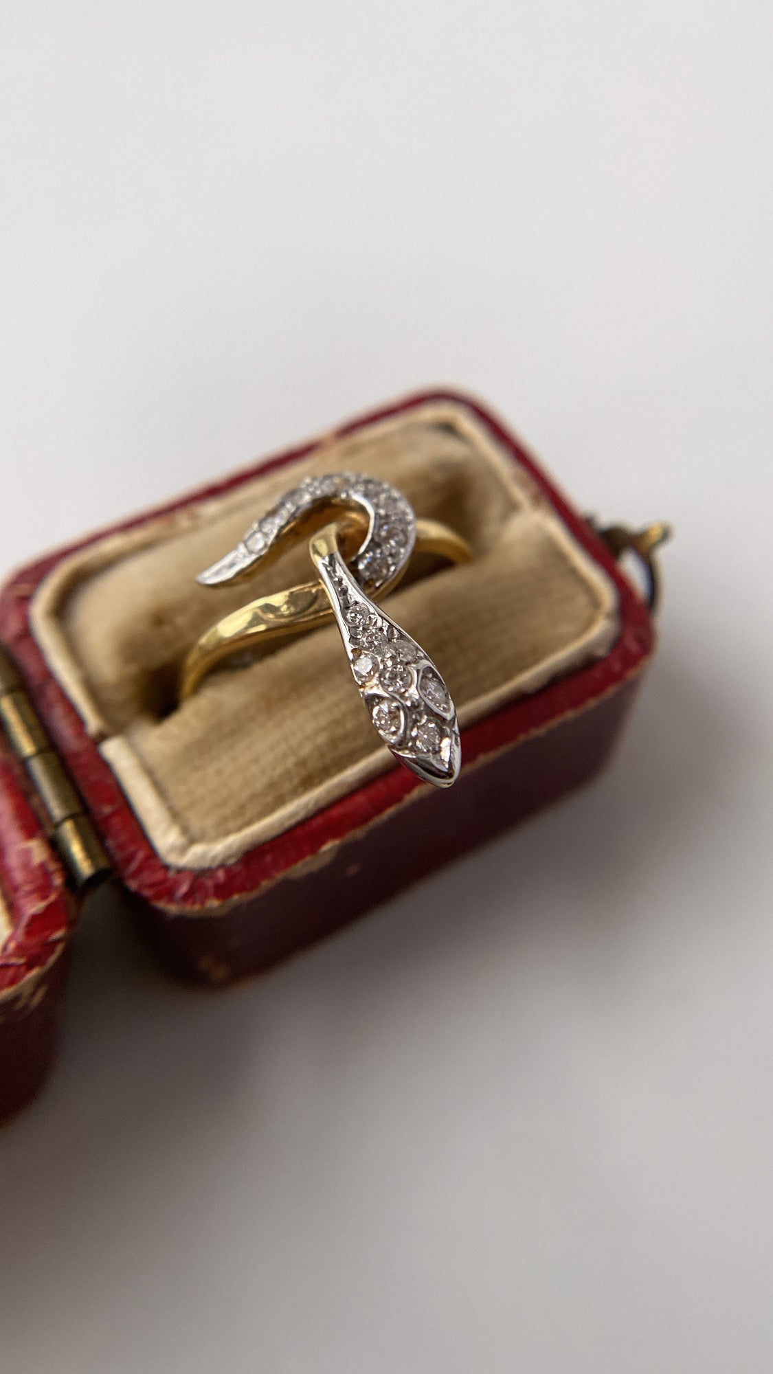the vintage diamond snake