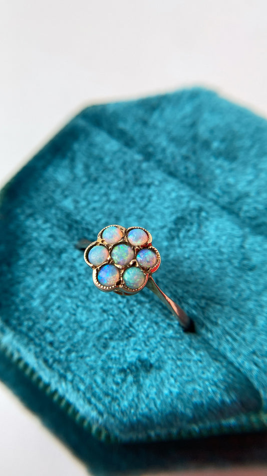 the opal daisy ring
