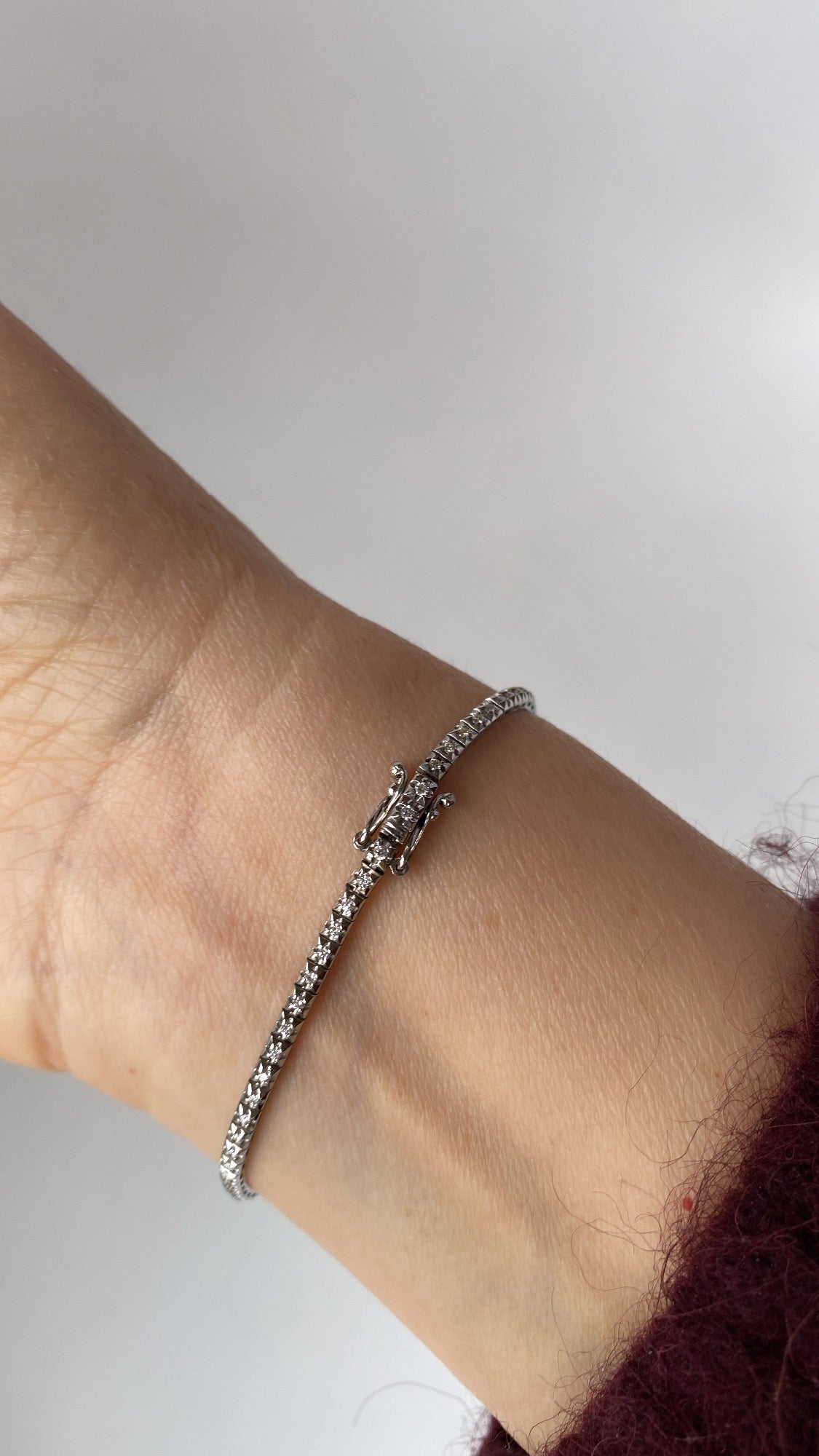 the diamond tennis bracelet