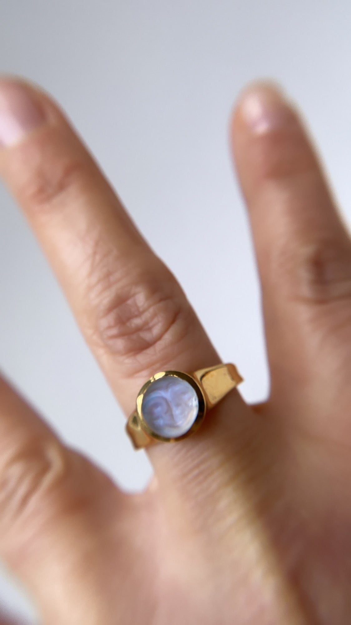 celestial man in the moon ring